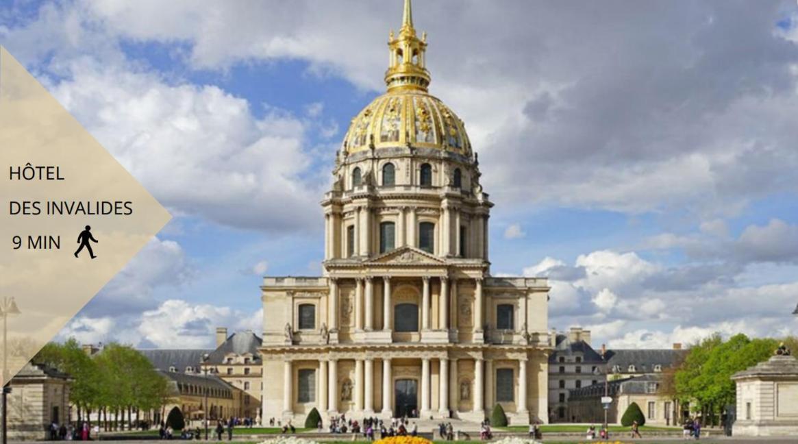 Appartement De Standing 1 - Tour Eiffel/Invalides ปารีส ภายนอก รูปภาพ